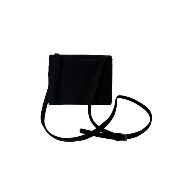 Enzo Angiolini Crossbody Wallet Bag Adjustable Multi Pockets Suede Accordion - Picture 11 of 12